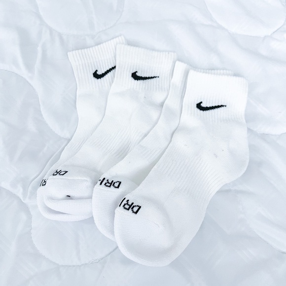 Nike Accessories - White Nike DriFit crew socks